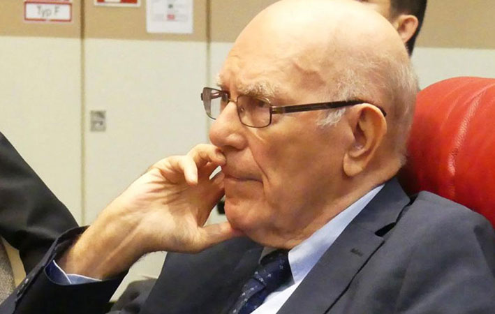 The late American economist, Lyndon H. LaRouche, JR. , 2018