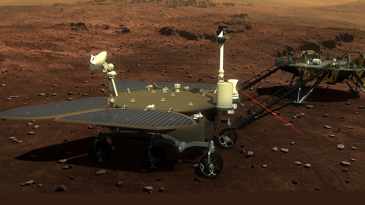 Artist’s impression of the Tianwen-1 mission