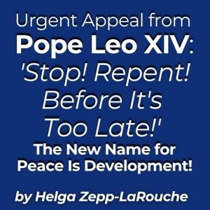 Urgent Appeal from Pope Leo XIV: ‘Stop! Repent! Before It’s Too Late!’ The New Name for Peace Is Development!