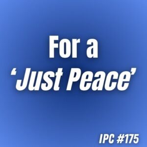 For a ‘Just Peace’